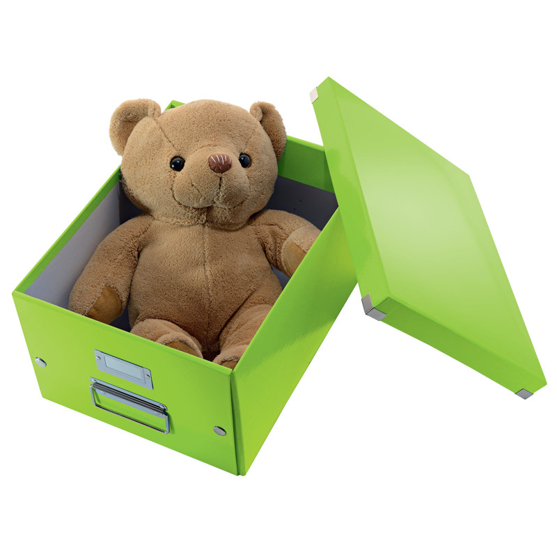 Leitz Decorative Bin, 28.1cm H x 20cm W x 37cm D, Green