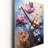 Cornflowers Tones Expression - Cornflowers Wall Clock-766347006