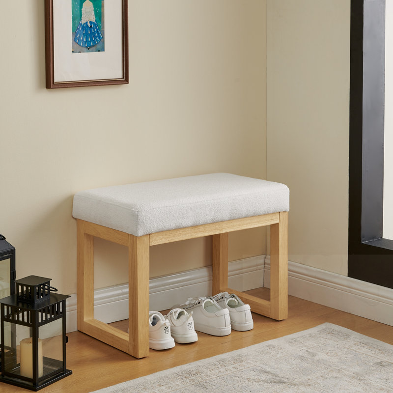 Banc à langer avec siège rembourré