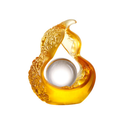 As The Good World Turns Generating Ruyi Through Fortune Crystal Hulu Chinese Feng Shui Figurine