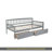 Twin-Size Pine Wood Daybed With Two Storage Drawers, Sofa Bed With Bed Platform Of 10 Support Slats,-1038426656