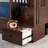 Blaisdell Solid Wood Storage Staircase Bunk Bed with Roll Out Trundle-875244847-875247207