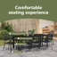 8 - Person Patio Dining Set Rectangular Table