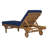 Jivera 78.70" Long Reclining Eucalyptus Single Chaise with Cushions-2103707177-2103707557