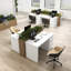 Bureau d'ordinateur avec tiroirs, bureau de travail en bois, bureau d'ordinateur personnel-1415089731-1424336249