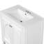 Meuble-lavabo de 60 po avec deux meubles-lavabos de 30 po, bois massif et construction, lavabo en céramique lisse, détails rétro, grand espace de rangement, lavabo double à fermeture en douceur, construction, tiroirs