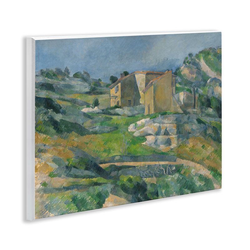 "Classic Cezanne House in Provence", art mural par one1000paintings