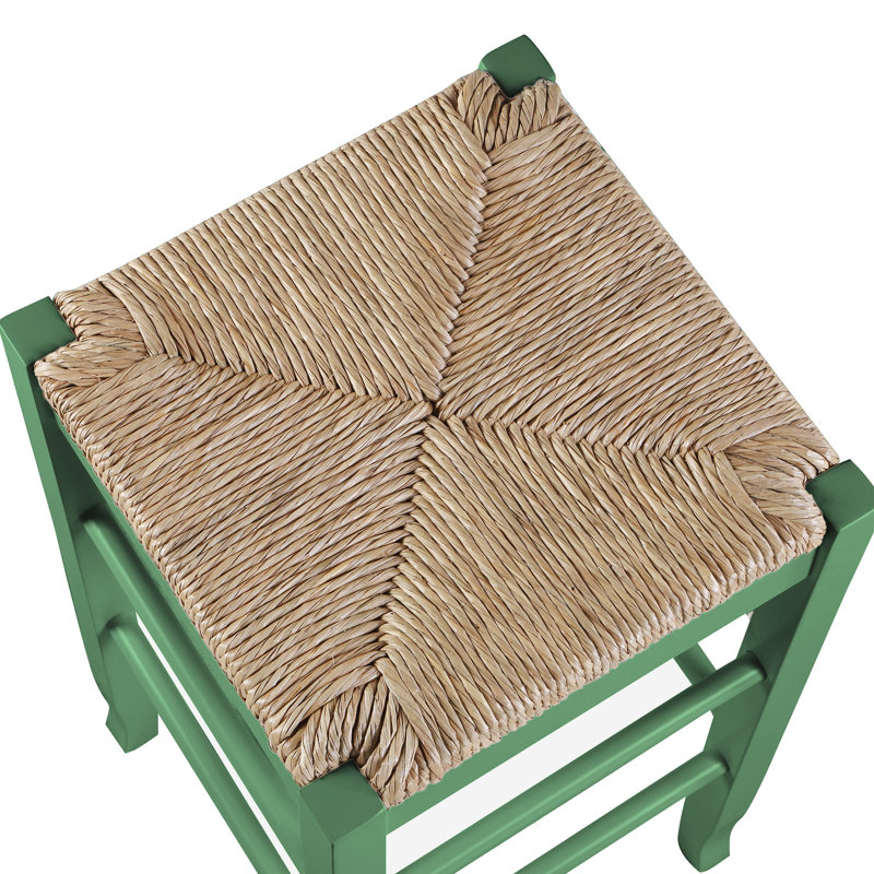 Tabouret de bar et de comptoir Miltonsburg, Tabouret de comptoir (siège d'une hauteur de 24,5, Vert