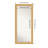 Lemar Solid Wood Rectangle Mirror