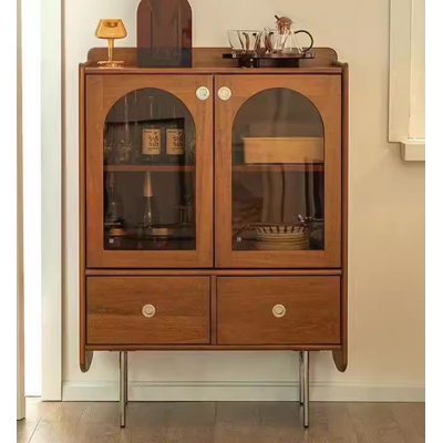 Vintage Solid Wood Living Room Accent Chests & Storage Cabinets