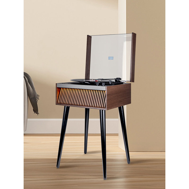 Tourne-disque rétro de style européen avec haut-parleur Bluetooth