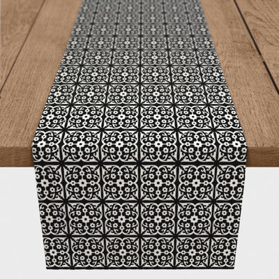 Calvon Rectangle Polyester Table Runner