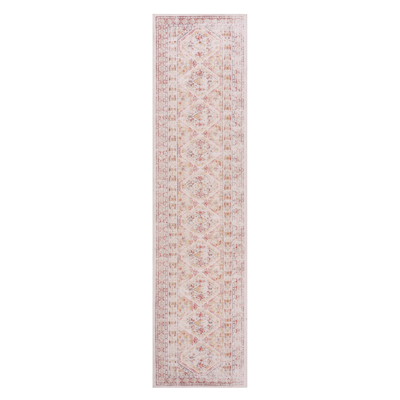 2'6''X10' Runner, Washable Rug, Low-Pile, Non-Slip, Non-Shedding, Foldable, Kid & Pet Friendly - Area Rugs For Living Room, Bedroom, Kitchen, Dining Room Rug