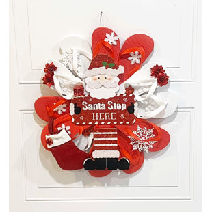 Christmas Santa Claus Wreath