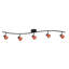 49'' 5 -Light Fixed Track Track Kit with Dimmable and Adjustable Head-1453718681-1453708481
