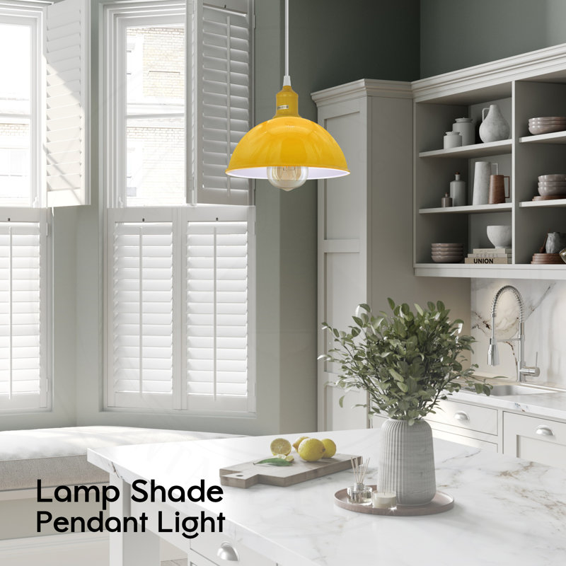Lawrence 1 - Light Single Pendant, Yellow