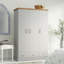 Brielle 3 Door Wardrobe-91903154