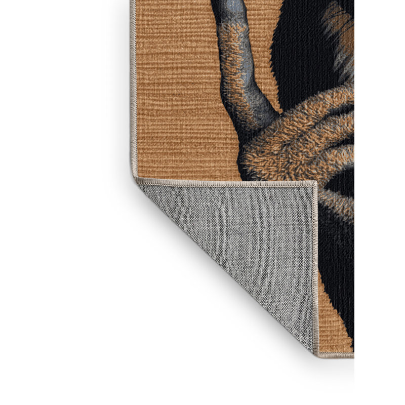  Tapis lavable Aye aye, Tapis de couloir 2 pi x 4 pi