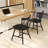 Dining Chairs Farmhouse Kitchen Chair With Rubber Wood Frame-1280860227-1280860224