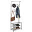 Hallway Coat Stand Steel Hall Tree with Shoe Storage-92423641