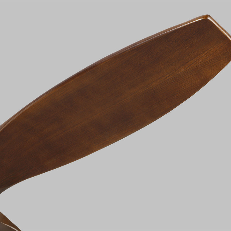 Collins 52-inch indoor/outdoor Energy Star smart ceiling fan in aged pewter finish with light grey weathered oak blades, handheld remote control included, and compatible with Alexa, Google Home, and Bond Home Action from Visual Comfort Fan