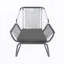 Fauteuil de patio avec coussin (ensemble de 2)