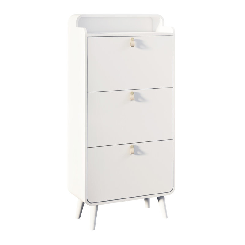 Versatile Shoe Cabinet With Multiple Drawers For Organized Storage