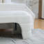 Banc de chambre rembourré sans accoudoirs de 64,96 po de largeur-129191431