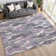 Machine Washable Indoor/Outdoor Bricen ACN2329 Stripes Rug