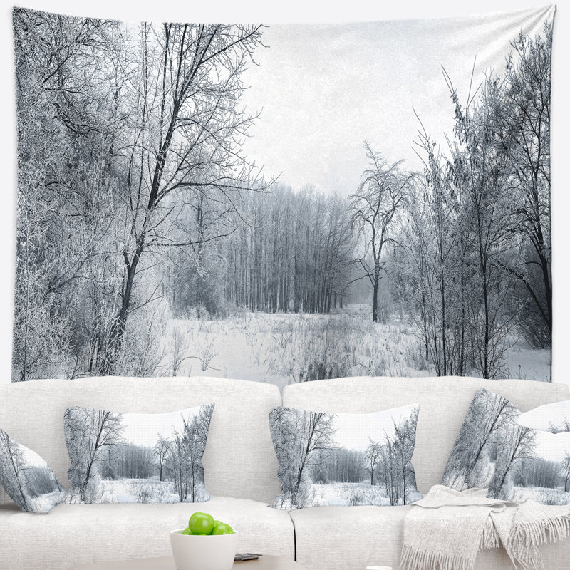 Tapisserie panorama magnifique en polyester avec accessoires suspendus inclus, H 32 po x l 39 po