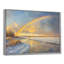 Arc-en-ciel au-dessus du lac gelé - art mural arc-en-ciel-1280757856-1280757883