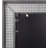 Fia Metal Flat Wall Mirror