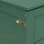 Lit escamotable double avec grands tiroirs, vert-1442220429