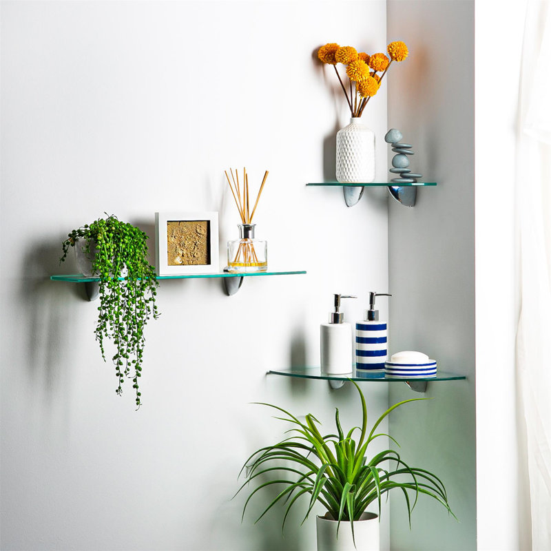 Drill / Screw Shower Shelf
