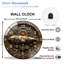 Horloge murale rétro Vintage Steampunk