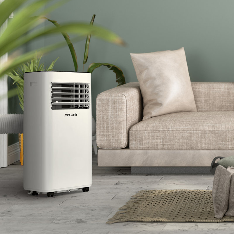 Newair 10,000 BTU Portable Air Conditioner with Window Venting Kit, Self-Evaporative System, Dehumidifying Mode with Remote Control