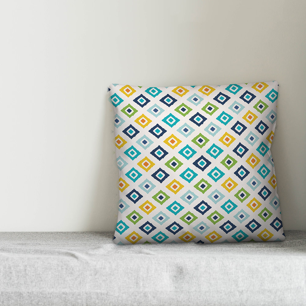 Diamonds Indoor/Outdoor Throw Pillow Designs Direct Creative Group
