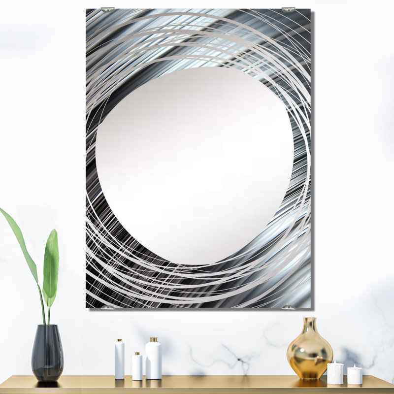Bender - Miroir mural abstrait MIR137437, 40 po x 30 po