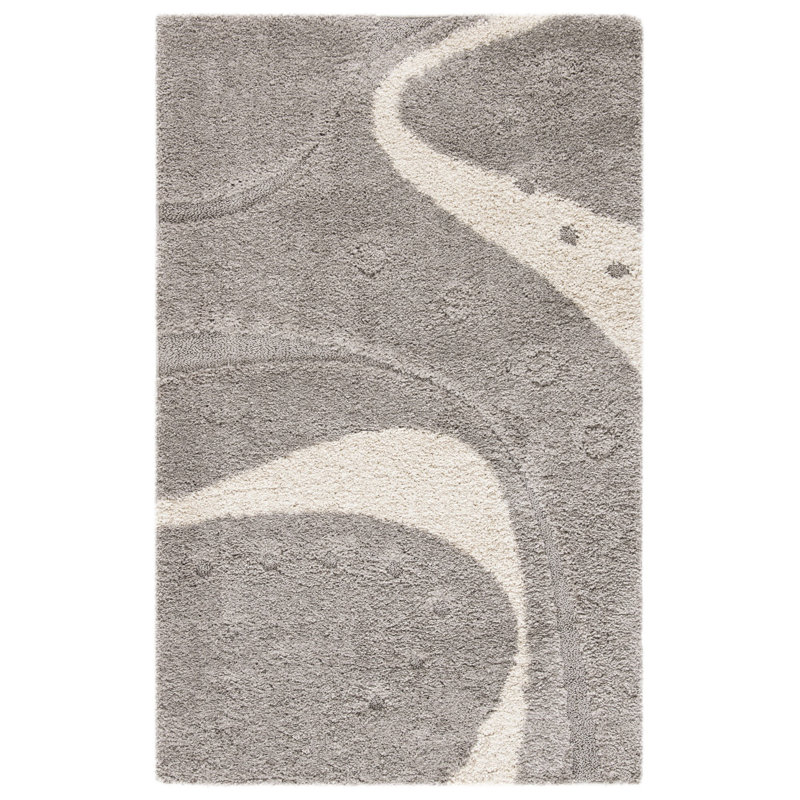 Kerio Shag Performance Abstract Rug, Rectangle 9' x 12'
