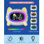 Digital Electric Alarm Tabletop Clock White