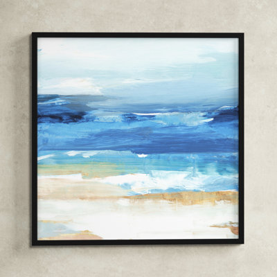 Surface Waves - Picture Frame Painting Print