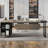 Laphonso L-Shaped Steel Executive Desk-1352437253