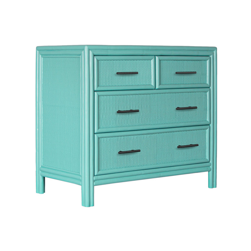 Aruba 36'' W Nightstand, Turquoise