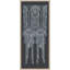 Macrame On Gray 4 Print