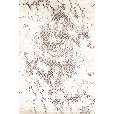 Colena One-of-a-Kind 6'1" X 9'1" Area Rug in Silver