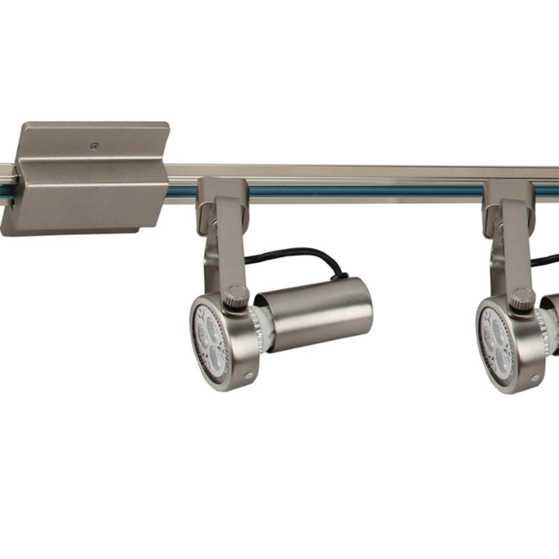 48.25'' 4 -Light Track Track Kit with Dimmable and Adjustable Head
