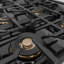 ZLINE Autograph 36 in. Classic Dual Fuel Range with 6 Burner DuoPro Cooktop and Bronze Accents-128905096