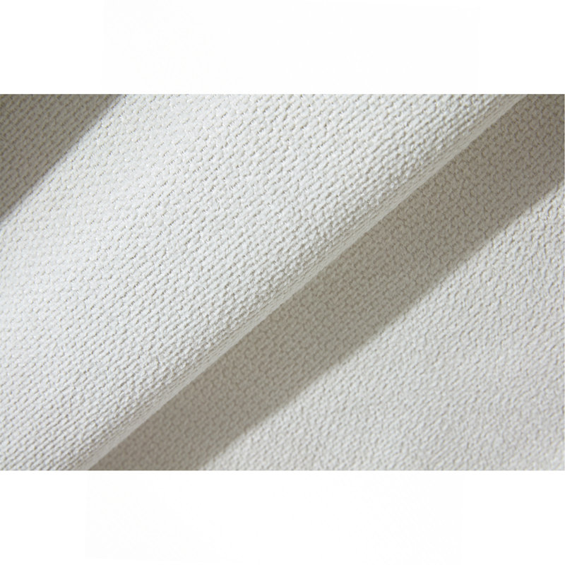 Grand lit tapissier Harper, Blanc, crème, Grand lit