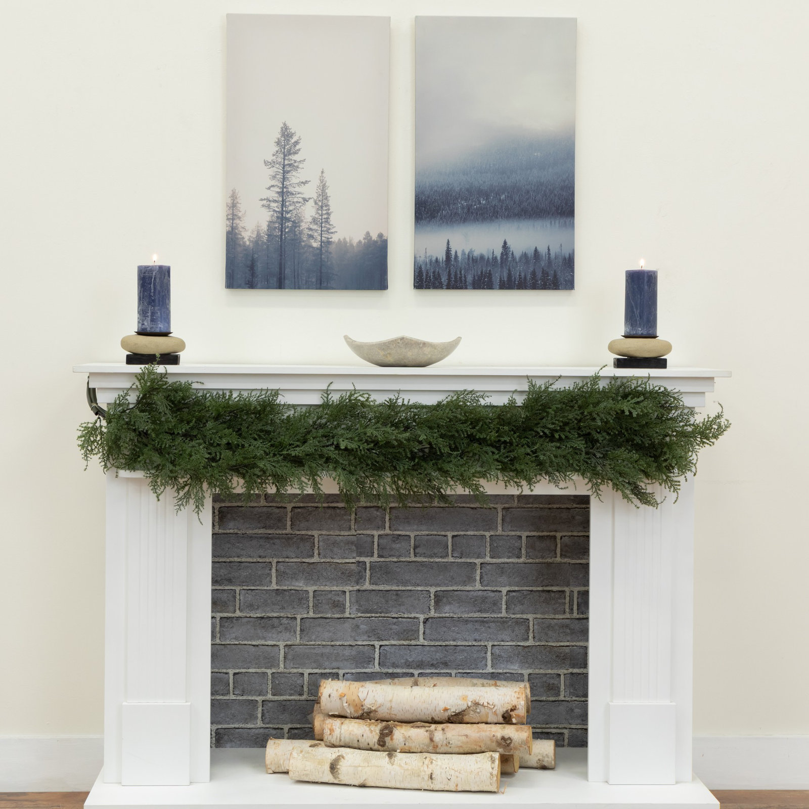 60'' in. Faux Cedar Garland