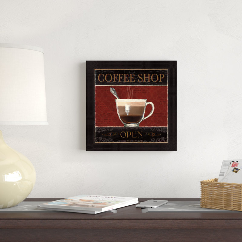 Café I, H 12 po x l 12 po